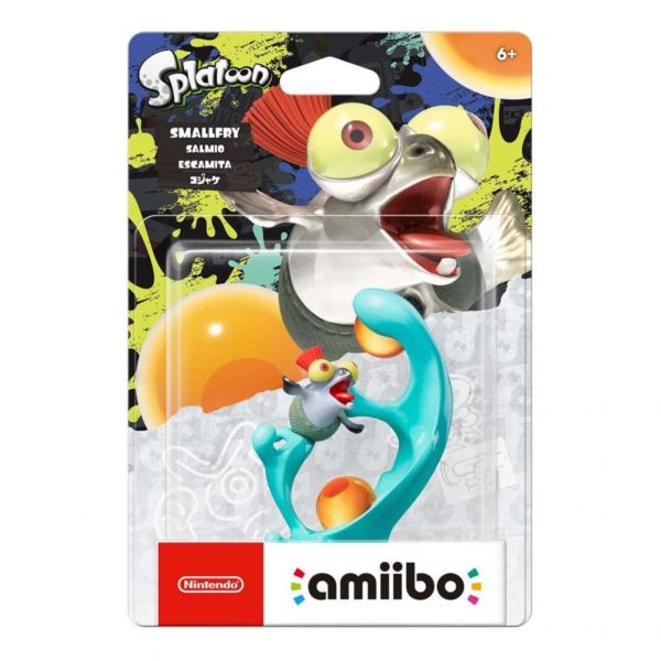 全新任天堂明星 NFC 連動人偶玩具 amiibo, 小鮭魚 (斯普拉遁3系列)(不含遊戲片) 