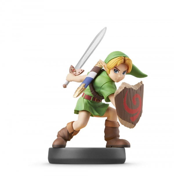 任天堂明星 NFC 連動人偶玩具 amiibo 少年林克（大亂鬥系列）(不含遊戲片) 