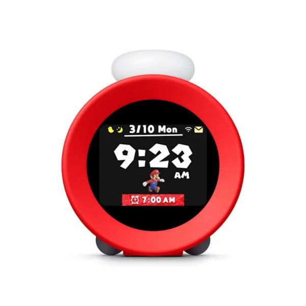 任天堂遊戲主題智慧鬧鐘Alarmo+薩爾達Game & Watch + 薩爾達主題桌墊，附原廠USB充電頭 配套組 