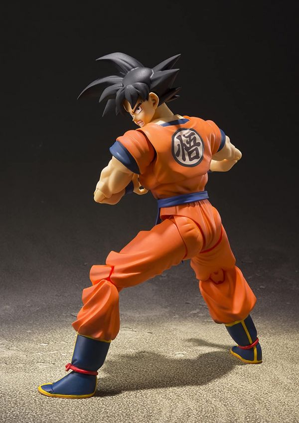 不挑盒況 BANDAI S.H.Figuarts 七龍珠 孫悟空 地球上的賽亞人 可動模型 