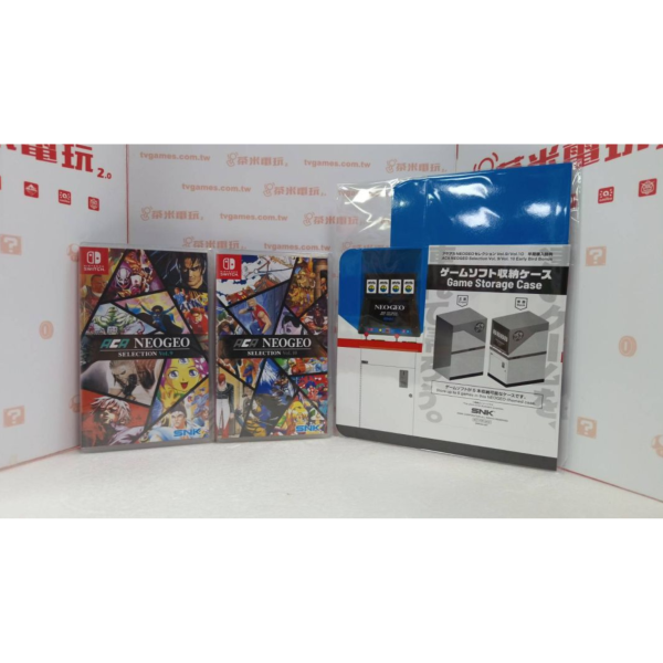 全新 Switch ACA NeoGeo 精選集Vol.9 &10 日英文版, 送特製外盒 