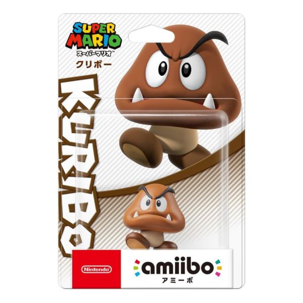全新任天堂明星 NFC 連動人偶玩具 amiibo, 超級瑪利歐系列 香菇人 款(不含遊戲片) 