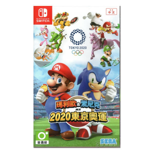 活動價 全新 Switch 瑪利歐 & 索尼克 AT 東京奧運 中文版, 無贈品 