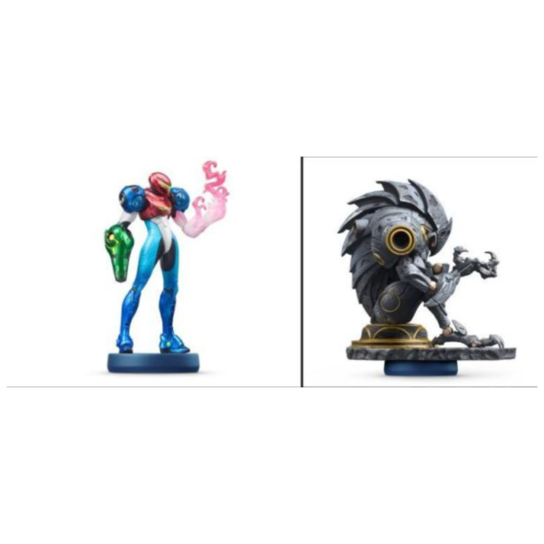 預購 全新任天堂 amiibo 薩姆斯+鳥人像 密特羅德 絕境嗜生系列 兩款一組不拆賣 [預計2027/1/28上市] 