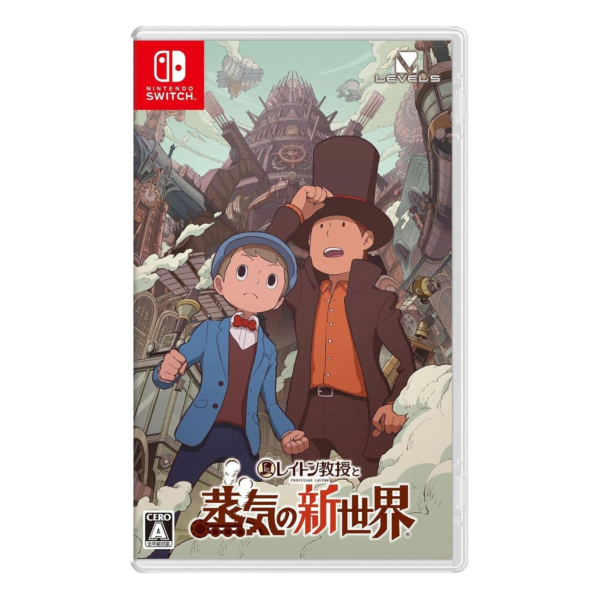預購 全新 Switch 雷頓教授與蒸氣新世界 日版包裝中文版 [預計12月10日上市] 