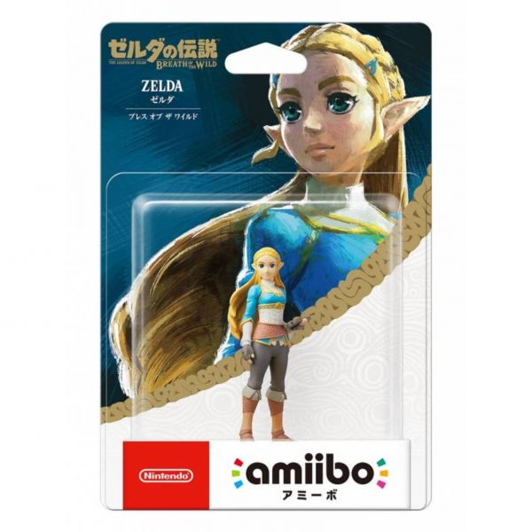 全新任天堂明星 NFC 連動人偶玩具 amiibo, 薩爾達荒野之息 薩爾達 款(不含遊戲片) 