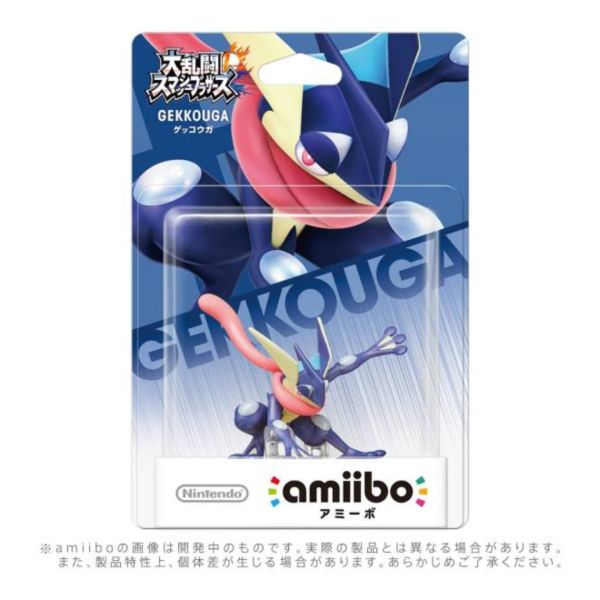 全新任天堂明星 NFC 連動人偶玩具 amiibo, 大亂鬥 甲賀忍蛙 款(不含遊戲片) 