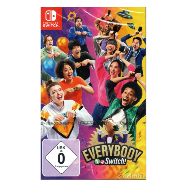 全新 Switch Everybody 1-2-Switch 歐版包裝中文版，多人同樂派對型遊戲 