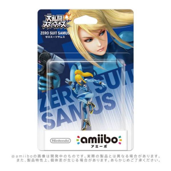 全新任天堂明星 NFC 連動人偶玩具 amiibo, 銀河戰士 套裝莎穆絲 款(不含遊戲片) 