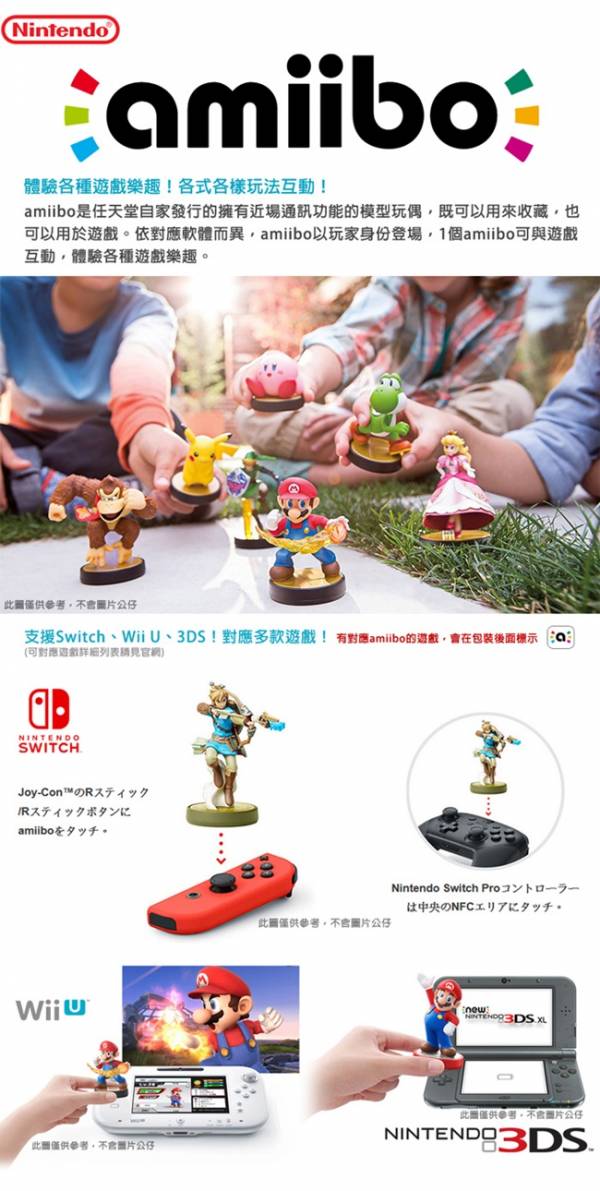 任天堂明星 NFC 連動人偶玩具 amiibo 傑尼龜（大亂鬥系列）(不含遊戲片) 