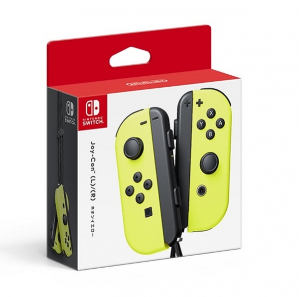 [台灣代理貨] 全新任天堂原廠 NS 主機用 Joy-Con 無線手把控制器左右各一支送類比套, 請選要的顏色款式,一年保固 