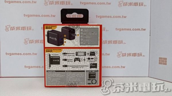 台灣代理公司貨 FlashFire NS Shark Power02 電源+TV轉換器, 體積小好攜帶 