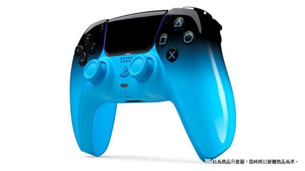 台灣代理貨 全新 SONY 原廠 PS5 DualSense 無線控制器(韻律藍), 憑發票自送原廠保固一年 