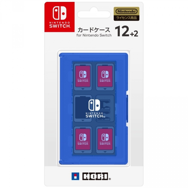 全新日本 HORI 牌 12 片裝 Switch 卡帶收納盒, 三色可選 