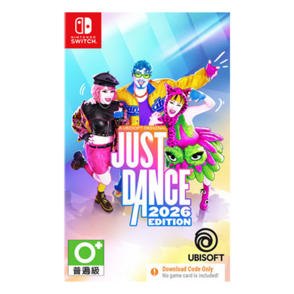 早鳥預購 全新 Switch Just Dance 舞力全開 2026 中文版(序號無實體卡) [預計10月14日上市] 