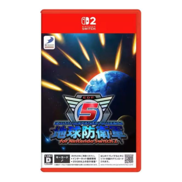 早鳥預購 全新 NS2 地球防衛軍 5 中文一般版 [鑰匙卡] [預計10月8日上市] 