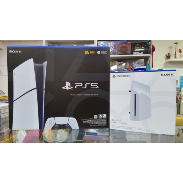全新台灣公司貨 SONY PS5 SLIM 數位版主機(白色) 