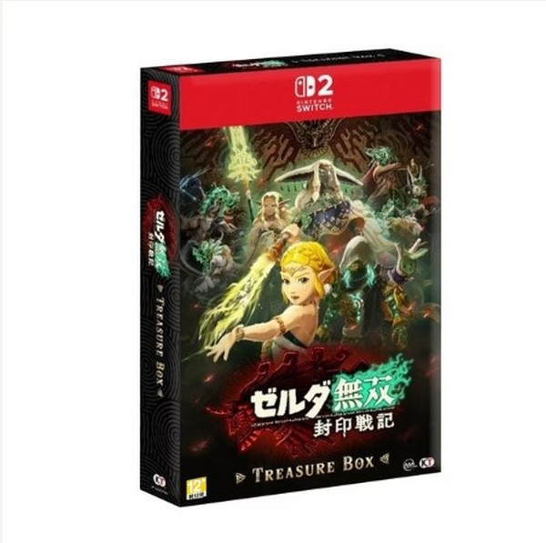 全新 NS2 薩爾達無雙 封印戰記 寶箱版 中文版, 附海報贈品 