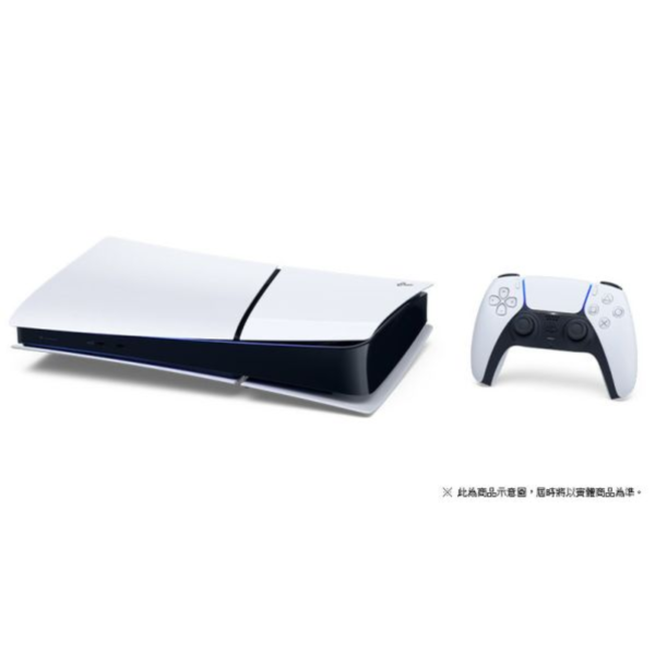 全新台灣公司貨 SONY PS5 SLIM 數位版主機(白色) 