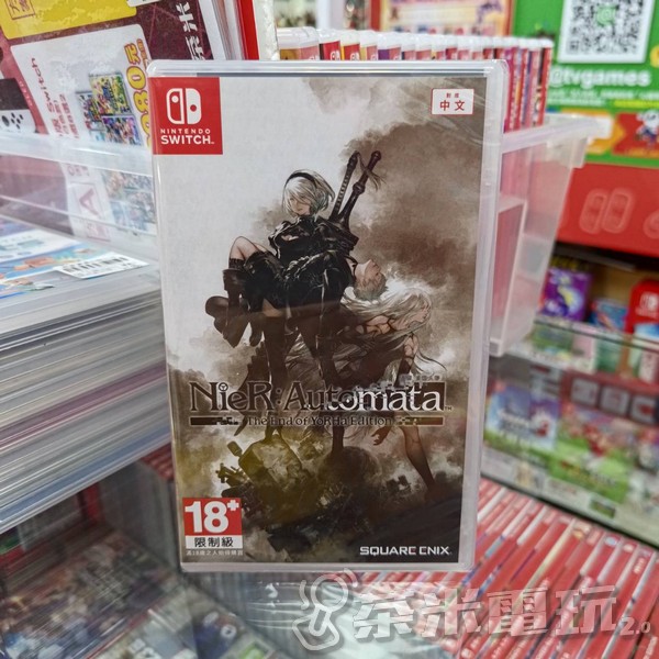 全新 Switch 原版卡帶,  尼爾：自動人形 年度 中文版, 無特典贈品 