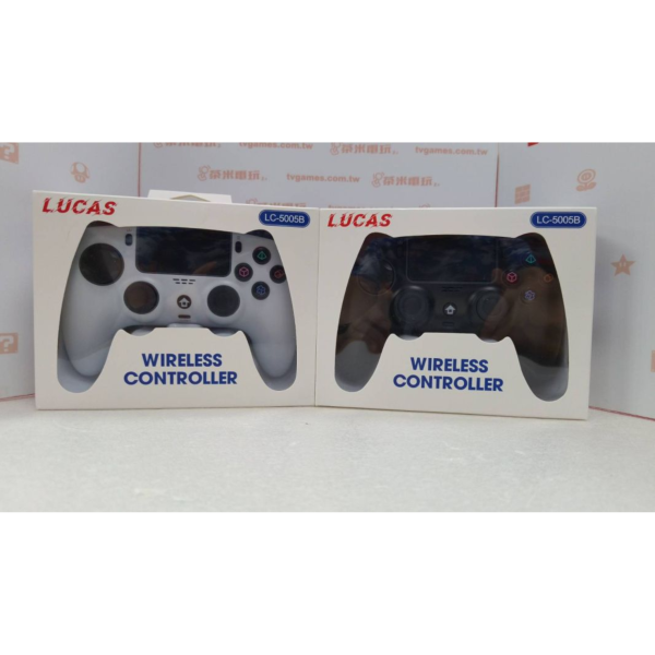 LUCAS 副廠 PS5/PC/安卓/IOS 相容款無線藍芽連發手把(保修半年)LC-5005B，附中文使用說明 
