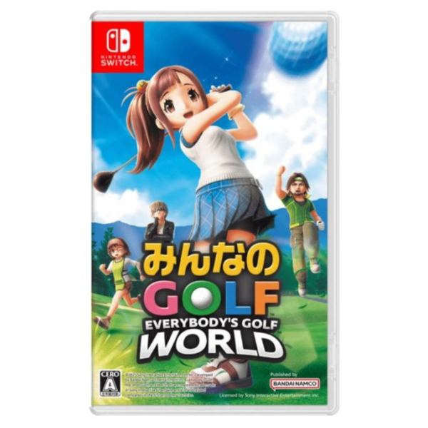 早鳥預購 全新 Switch 全民高爾夫 環球之旅 中文版 [預計9月5日上市] 