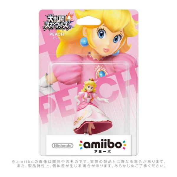 全新任天堂明星 NFC 連動人偶玩具 amiibo, 大亂鬥 碧姬公主 (不含遊戲片) 