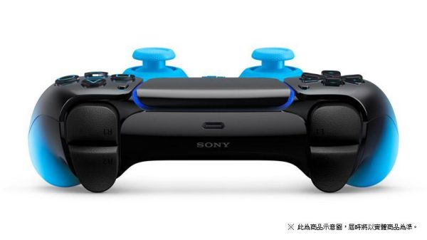 台灣代理貨 全新 SONY 原廠 PS5 DualSense 無線控制器(韻律藍), 憑發票自送原廠保固一年 