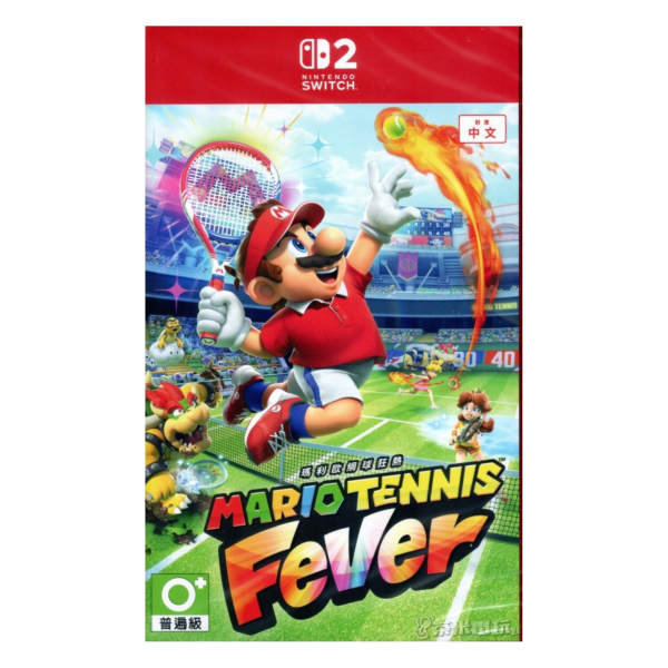 全新 NS2 瑪利歐網球 狂熱 中文一般版, 附首批特典贈品 