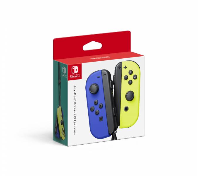 [台灣代理貨] 全新任天堂原廠 NS 主機用 Joy-Con 無線手把控制器左右各一支送類比套, 請選要的顏色款式,一年保固 