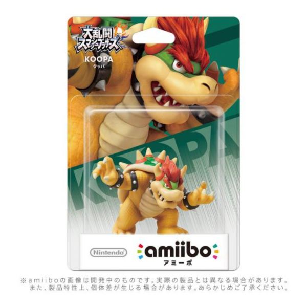 全新任天堂明星 NFC 連動人偶玩具 amiibo, 大亂鬥 庫巴 款(不含遊戲片) 