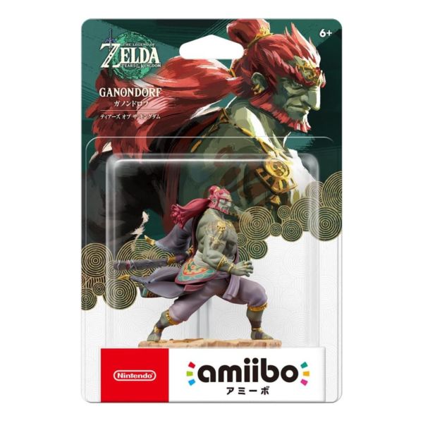 全新任天堂明星 amiibo 薩爾達+加儂多夫(薩爾達傳說：王國之淚系列) 兩款一套 