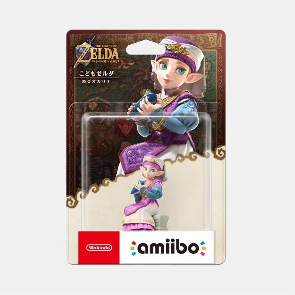 Z5早鳥預購 全新任天堂 amiibo 小孩林克+小孩薩爾達 薩爾達傳說時之笛系列 兩款一組不拆賣 [預計2027年上市] 