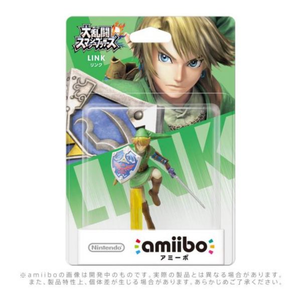 全新任天堂明星 NFC 連動人偶玩具 amiibo, 大亂鬥 林克 款(不含遊戲片) 