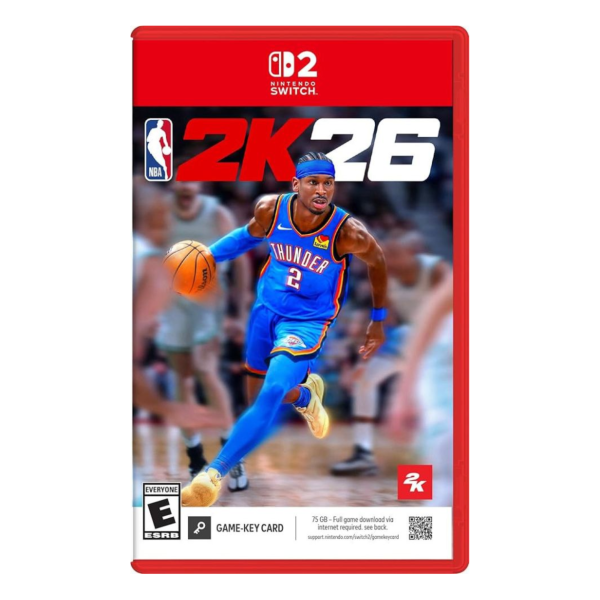 早鳥預購 全新 NS2 NBA 2K26 中文一般版 [鑰匙卡], 內附特典DLC [預計9月12日上市] 