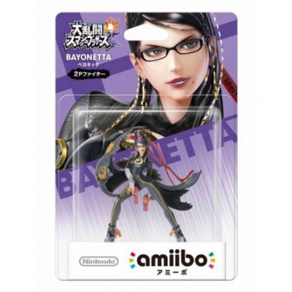 全新任天堂明星 NFC 連動人偶玩具 amiibo, 蓓優妮塔2P長髮(大亂鬥 系列) 款(不含遊戲片) 