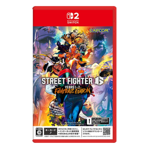 早鳥預購 全新 NS2 快打旋風 6 Years 1-2 Fighters Edition 中文版 [鑰匙卡] [預計7月10日上市] 