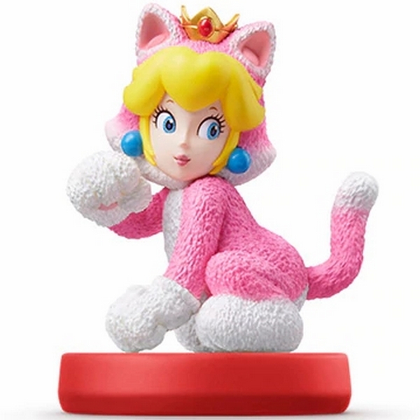 全新任天堂明星 NFC 連動人偶玩具 amiibo, 貓咪碧姬公主(不含遊戲片) 