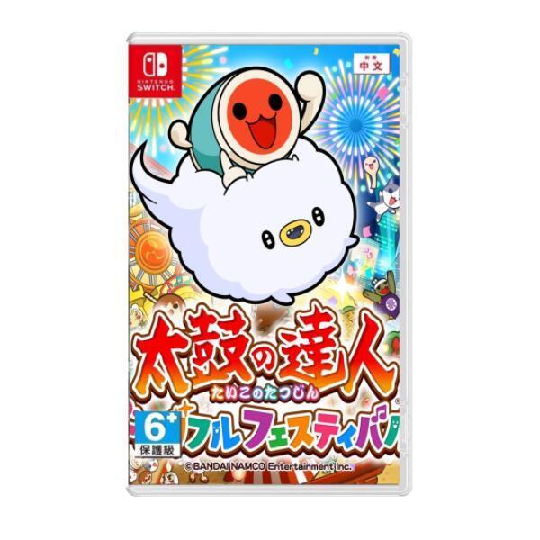 全新 Switch 原版卡帶, 太鼓之達人 咚咚雷音祭 中文版 