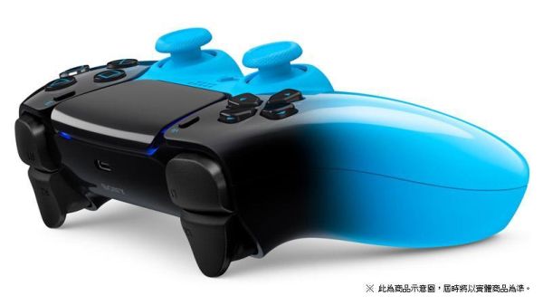 台灣代理貨 全新 SONY 原廠 PS5 DualSense 無線控制器(韻律藍), 憑發票自送原廠保固一年 