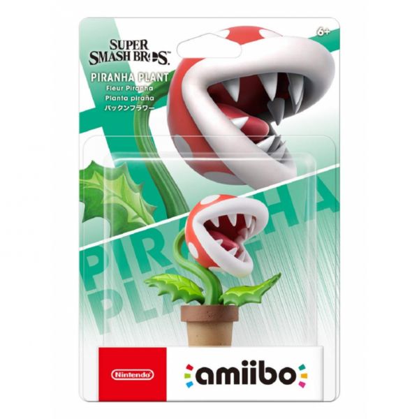 任天堂明星 NFC 連動人偶玩具 amiibo 食人花 吞食花（大亂鬥系列）(不含遊戲片) 