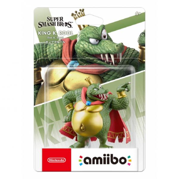 任天堂明星 NFC 連動人偶玩具 amiibo 庫魯魯大王（大亂鬥系列）(不含遊戲片) 