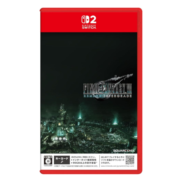 早鳥預購 全新 NS2 FF VII 重製版 Intergrade 中文版 [鑰匙卡] [預計2026年1月22日上市] 