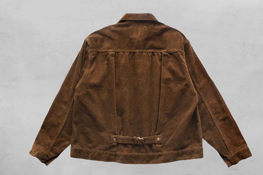 Ordinary Fits - CORDUROY JACKET TYPE 1ST Ordinary Fits,男 燈芯絨外套,一代外套,TYPE1,男秋冬外套,LEVI’S 1st Type 夾克,日系外套 秋冬,工裝外套 男,