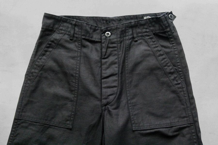 orSlow - US Army Regular Fatigue Pants(Black) orSlow 軍褲,OG107 軍褲,US Army Fatigue Pant,Baker Pant綠色軍褲,軍褲品牌,軍褲好看穿搭,男生軍褲怎麼搭配好看,