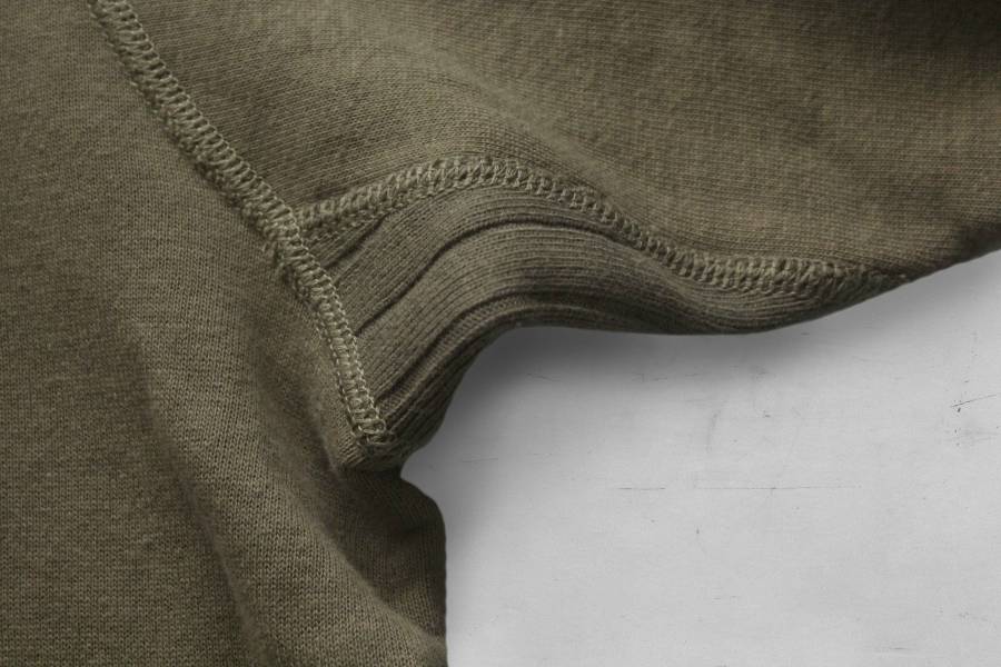 Two Moon - No.10178 Double V Freedom Sleeve Parka (Olive x Dark Olive) 帽t,sweater,印第安,Two Moon,日本製,台灣限定,Loop Wheel,運動