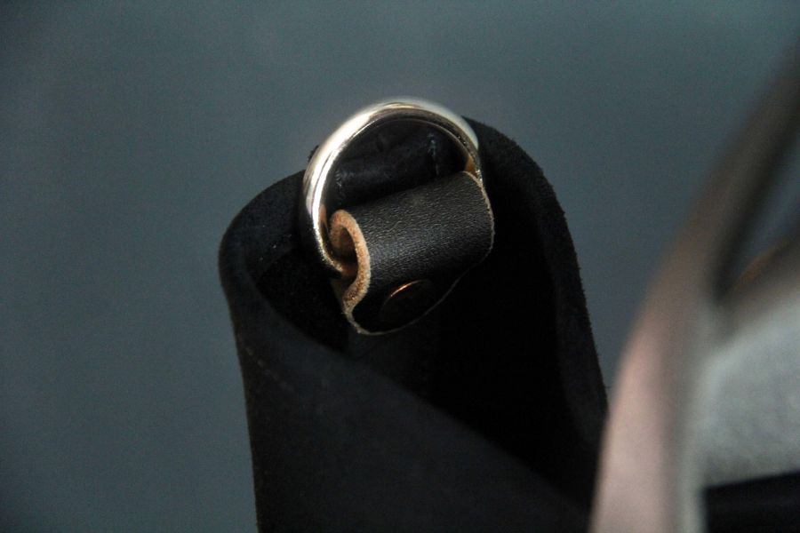 S.F.K. Type R Tote Bag in Suede Leather 