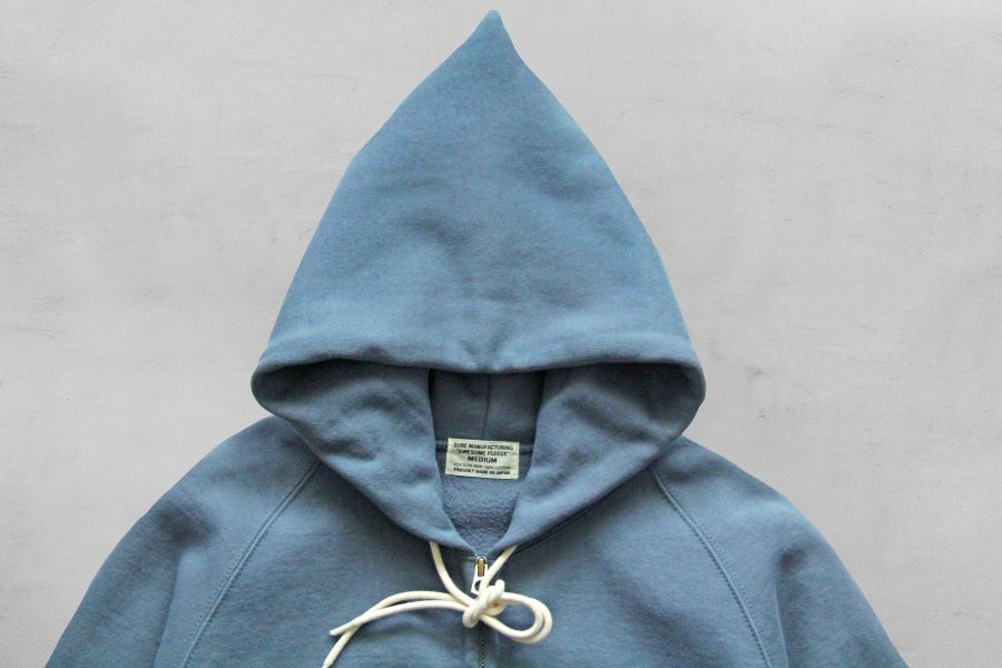 SURE'S AWESOME ZIP CORN-HEAD HOODIE (Riveiera Blue) XX DEVELOPMENT,連帽外套 推薦,連帽t,春夏 男 外套,日本 小眾 品牌,