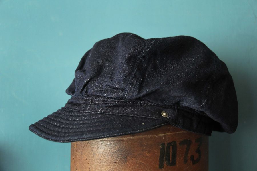 DECHO BIKERS CAP/INDIGO DECHO