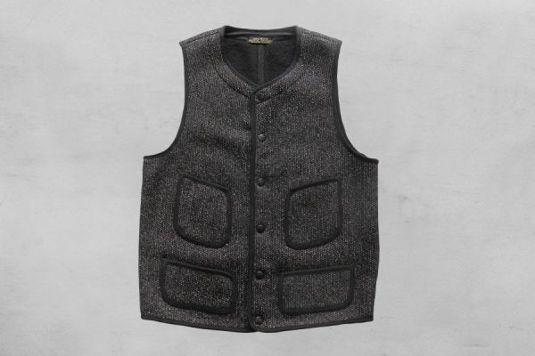 BBJ Low Neck Vest BROWN’S BEACH JACKET,冬天 背心,保暖 背心,BBJ,